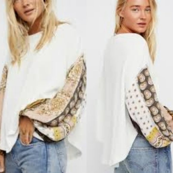Free People Tops - We The Free Blossom Thermal Ivory size XS
